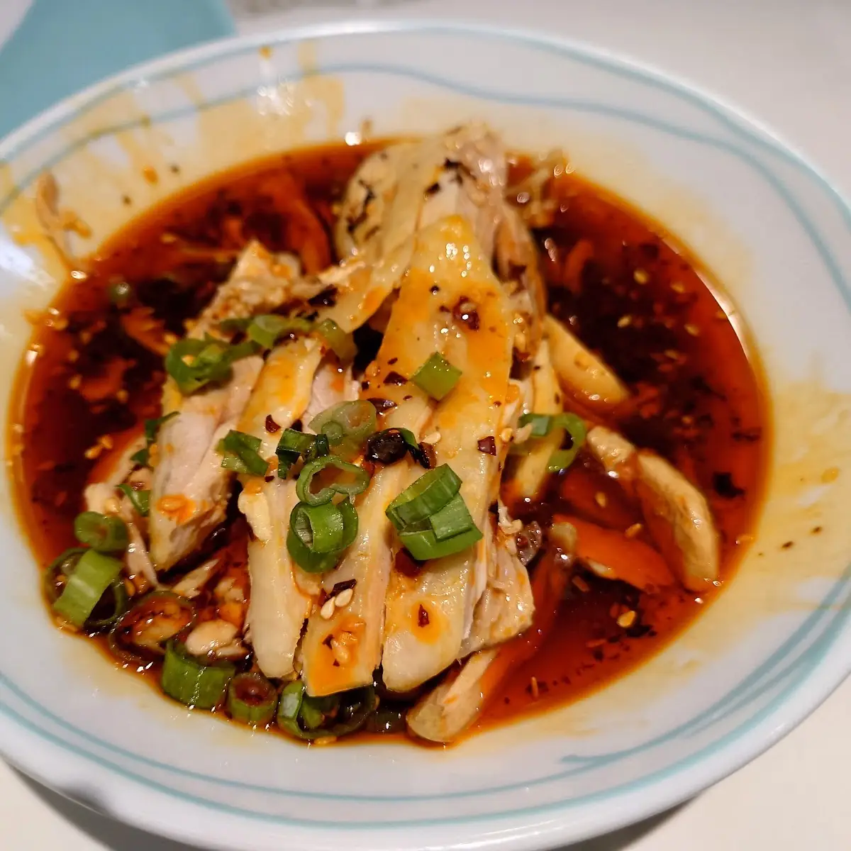 spicy chicken 麻麻辣辣口水鸡